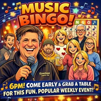Lost Colony Tavern, Music Bingo